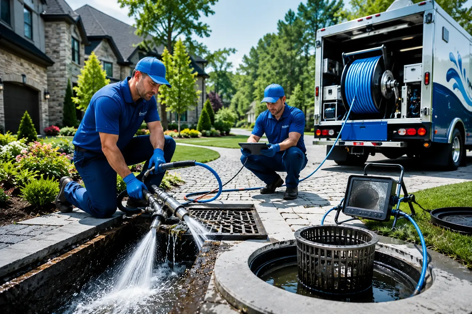 Local outdoor drain cleaning professionals in Clio, IA